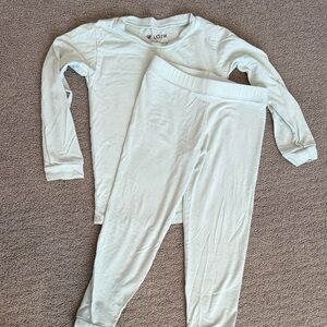 Kids Pistachio Pajama Set